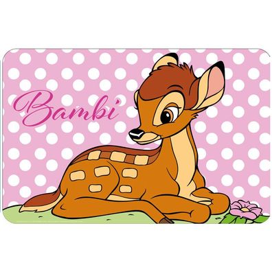 Disney Bambi Spots Tischunterlage für Kinder - 43 x 28 cm, Kunststoff