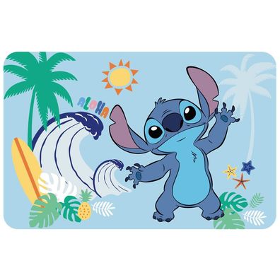 Disney Lilo und Stitch Summer Tischunterlage für Kinder - 43 x 28 cm, Kunststoff