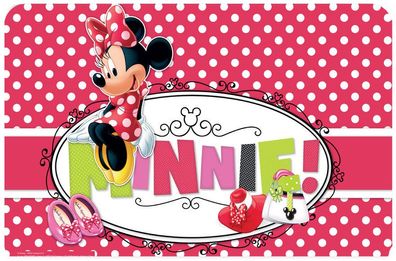 Disney Minnie Tischunterlage 43 × 28 cm, Kunststoff