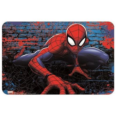 Spiderman Bricks Tischunterlage für Kinder - 43 x 28 cm, Kunststoff