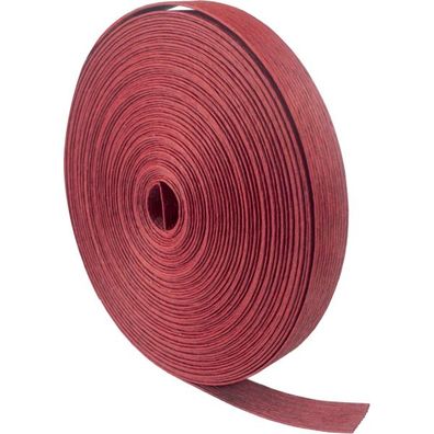 Paper Straps Kamihimo Einzelfarben, 15 m x 15 mm - Farbe: Dunkelrot