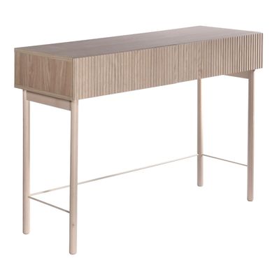 Selsey Nolie - Schminktisch mit 2 Schubladen, Eichenholzoptik, 110 cm