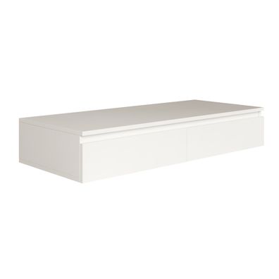 Selsey Bemmi - Hängeschreibtisch / Schminktisch, Weiß, 120 cm