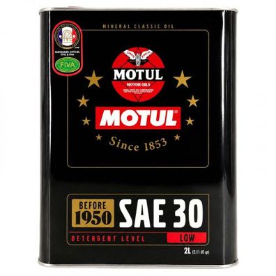 Motul Classic Oil SAE 30 2 Liter
