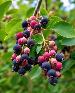 Amelanchier canadensis 50 Samen Amerikanische / Kanadische-Kupfer-Felsenbirne