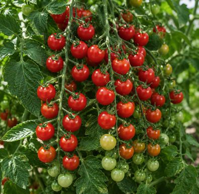 Tomatensamen 'Small Red Cherry' Tomate, 50 Samen, alte samenfeste Sorte