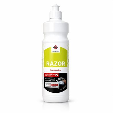 MAKRA Reflect Razor Schleifcreme 500 g | Schleifpolitur für tiefe Kratzer & Lackde