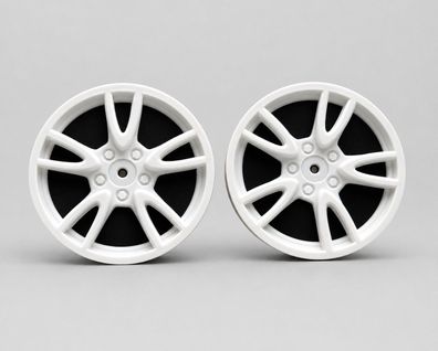 Mülltonnen Radkappen 12 cm - 2er Set