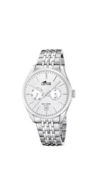 Lotus Herrenuhr Multifunction Collection Grau Edelstahl 19072/1