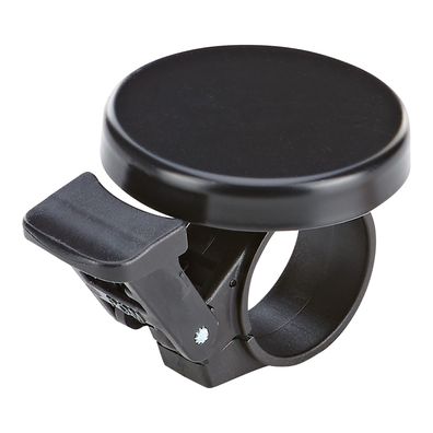 Prophete Fahrradklingel Flach 7043 ultraflache Fahrradglocke in Schwarz matt
