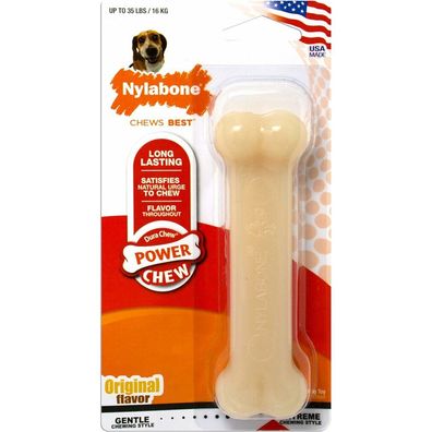 Nylabone Hard Biters Bone - Ham - For Dogs Up To 15 Kg