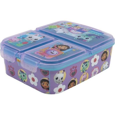 Euromic GABBY'S Dollhouse Sandwichbox mit mehreren Fächern