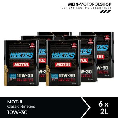 Motul Classic Nineties 10W-30 6x2 Liter