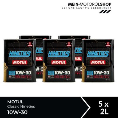 Motul Classic Nineties 10W-30 5x2 Liter