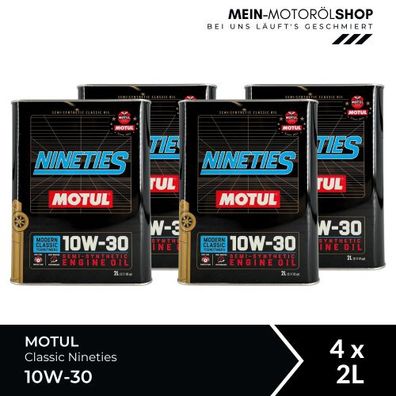 Motul Classic Nineties 10W-30 4x2 Liter