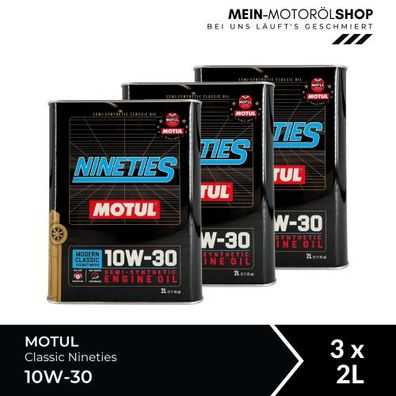 Motul Classic Nineties 10W-30 3x2 Liter