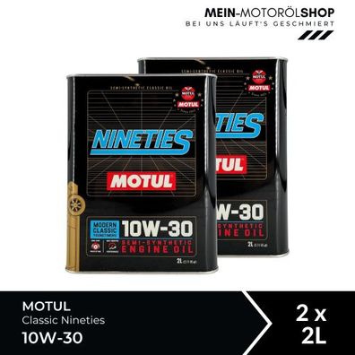 Motul Classic Nineties 10W-30 2x2 Liter
