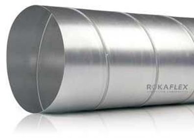 Rokaflex Wickelfalzrohr verzinkt 3000mm, DIN EN 12237 DN 100