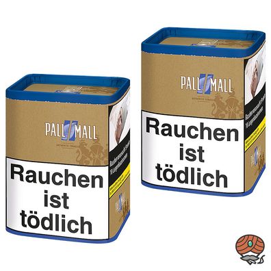 Pall Mall Authentic Blue / Blau Zigarettentabak / Stopftabak Dose 2x 71g