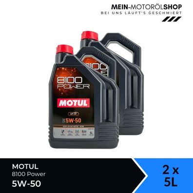 Motul 8100 Power 5W-50 2x5 Liter
