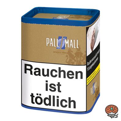 Pall Mall Authentic Blue / Blau Zigarettentabak / Stopftabak 71g Dose