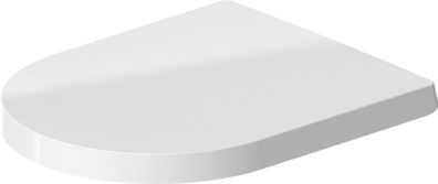 Duravit WC-Sitz ME by Starck m. Absenkautom. Scharniere edelstahl, weiss