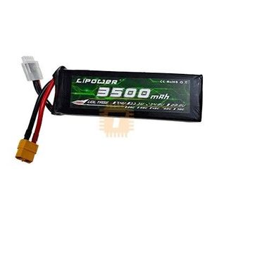 LiPo Akku Lipower 3500mAh 14,8Volt 4S 40C Swift Lentus FunRay