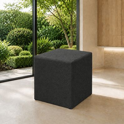 Best for Home Sitzhocker Sitzwürfel Bodenkissen Fußhocker 40x40x40 cm viele Farben