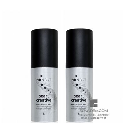 Rondo/Pearl Creative Extra Strong Hold Haargel "Reisegröße" 2x50ml/Haarpflege