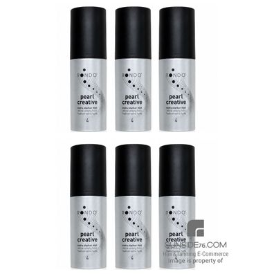 Rondo/Pearl Creative Extra Strong Hold Haargel "Reisegröße" 6x50ml/Haarpflege