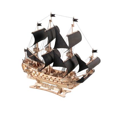 BusyKids Meeresturm - 3D-Holzpuzzle mit Beleuchtung