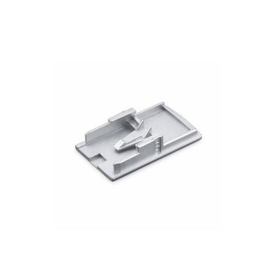GEZE stirnseitige Abdeckung 55 mm silberfarbig für R-Gleitschiene BG TS 5000 115629