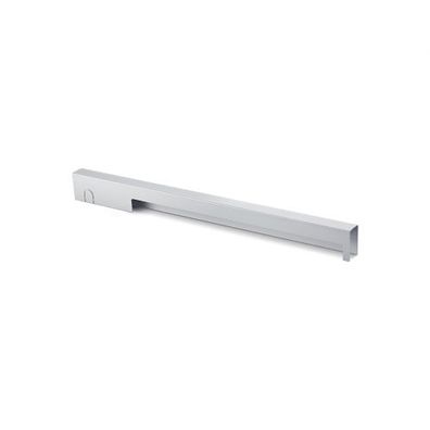 GEZE Blende L-ISM / L-E-ISM VPK Gleitschiene 55 mm Abdeckung silberfarbig links