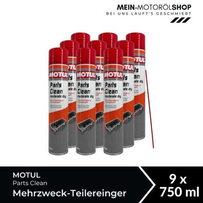 Motul Parts Clean Workshop Mehrzweck-Teilereinger 9x750 ML