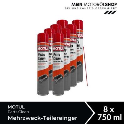 Motul Parts Clean Workshop Mehrzweck-Teilereinger 8x750 ML