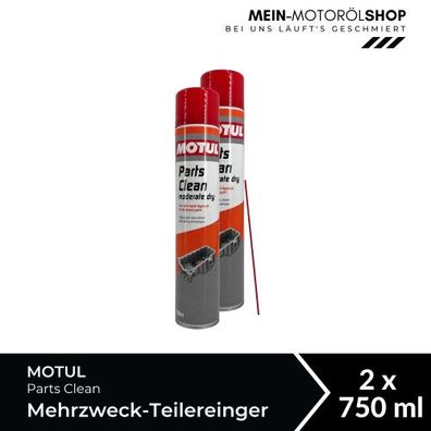 Motul Parts Clean Workshop Mehrzweck-Teilereinger 2x750 ML