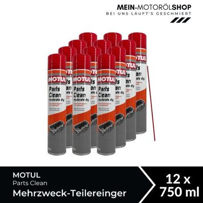 Motul Parts Clean Workshop Mehrzweck-Teilereinger 12x750 ML