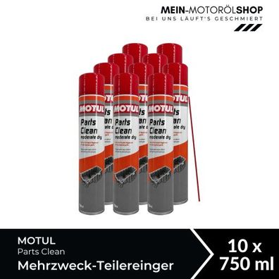 Motul Parts Clean Workshop Mehrzweck-Teilereinger 10x750 ML