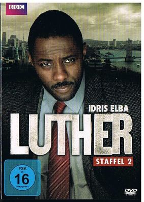 DVD Luther Staffel 2 Idris Elba DER BBC-Serienhit Neuware