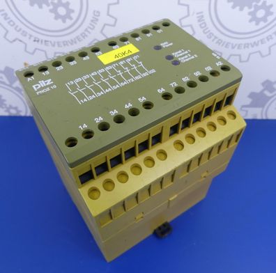 Pilz PNOZ X10 C 24VDC 6S4ß Sicherheitsschaltgerät 7747009