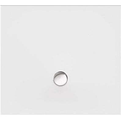 Bac à douche rectangulaire Schröder Flat New E 110x100x2,5 cm blanc