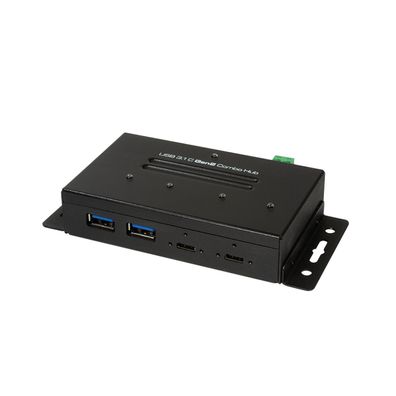 LogiLink USB-C 3.1 Gen 2, 4-port combo hub - Hub