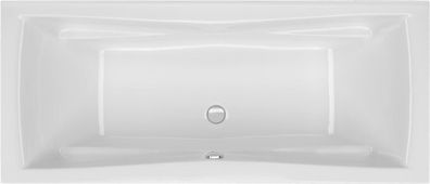 Schröder Rechteckbadewanne Antigua 190x90x44 cm weiß