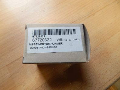 IBS Messwertumformer MU723-IP50-IBSMU50 NEU