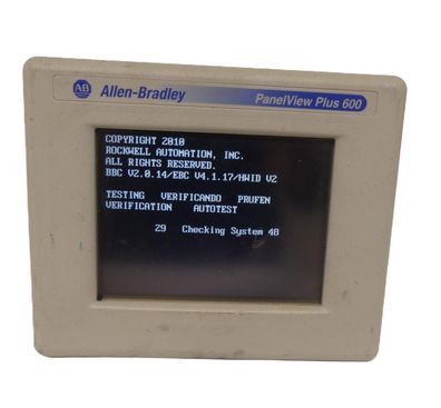 Allen-Bradley 2711PC-T6C20D Paneliew PLUS Compact 600