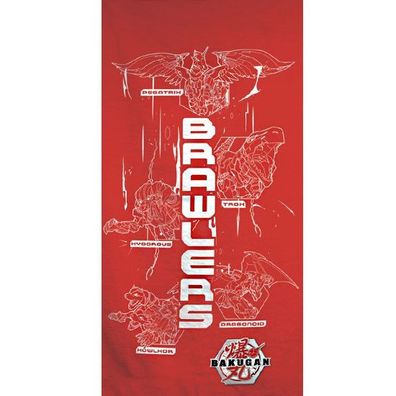 Bakugan Badetuch für Kinder aus Baumwolle - 70 x 140 cm