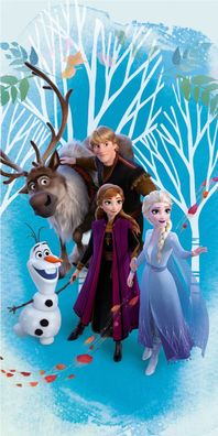 Disney Eiskönigin , 70 * 140cm Badetuch für Kinder aus Baumwolle - 70 x 140 cm