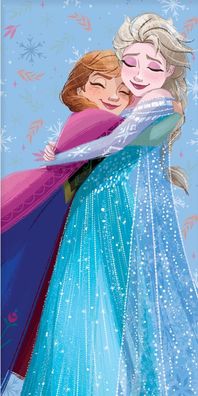 Disney Eiskönigin Bond Badetuch für Kinder aus Baumwolle - 70 x 140 cm