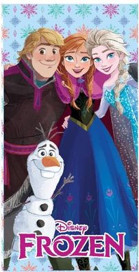 Disney Eiskönigin Friends Badehandtuch, ( ) Badetuch für Kinder aus Polyester