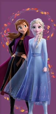 Disney Eiskönigin Wind Badetuch für Kinder aus Baumwolle - 70 x 140 cm
